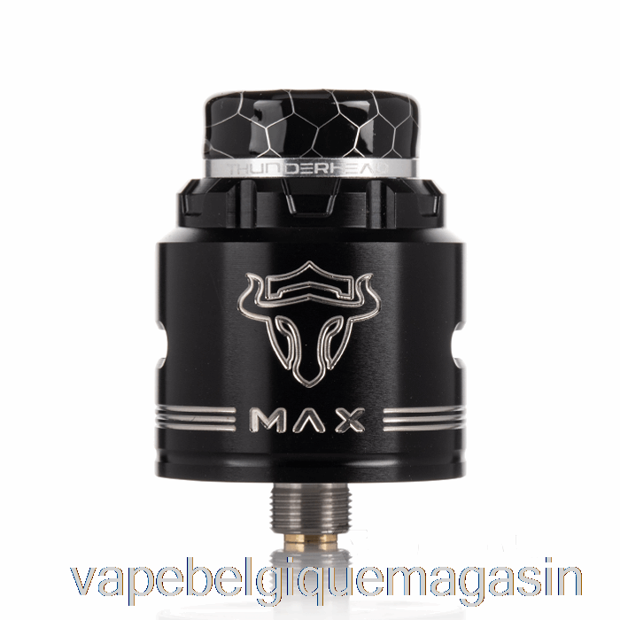 Vape Shop Bruxelles Créations Thunderhead Tauren Max 25mm Bf Rda Argent Noir